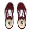 vans Μπορντό με λευκό 1