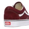 vans Μπορντό με λευκό 4