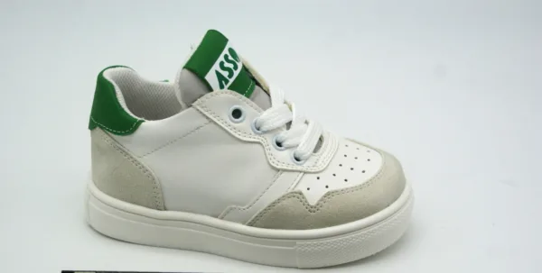 Προβολή προϊόντος Sneakers μπεμπε Asso λευκά