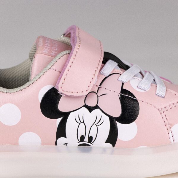 Προβολή προϊόντος Sneakers με φωτάκια ροζ Minnie Mouse