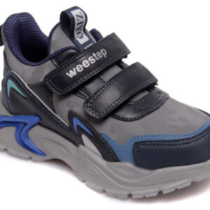 Προβολή προϊόντος Weestep Παιδικά Sneakers με Σκρατς Γκρι Μπλε